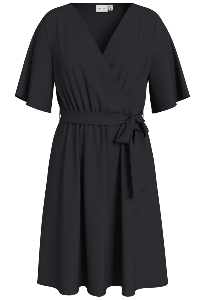 VIJOSA 2/4 WRAP DRESS 14101657 Black Beauty